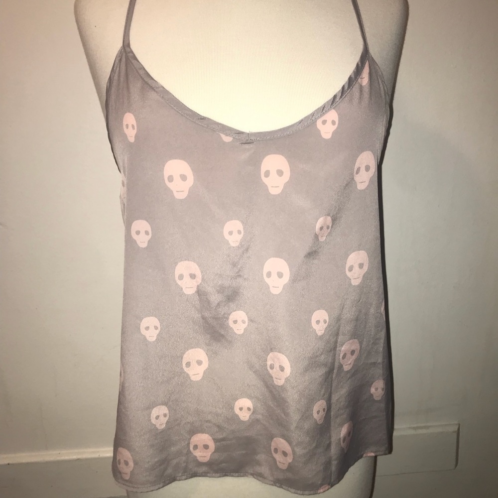 Thin strap blouse